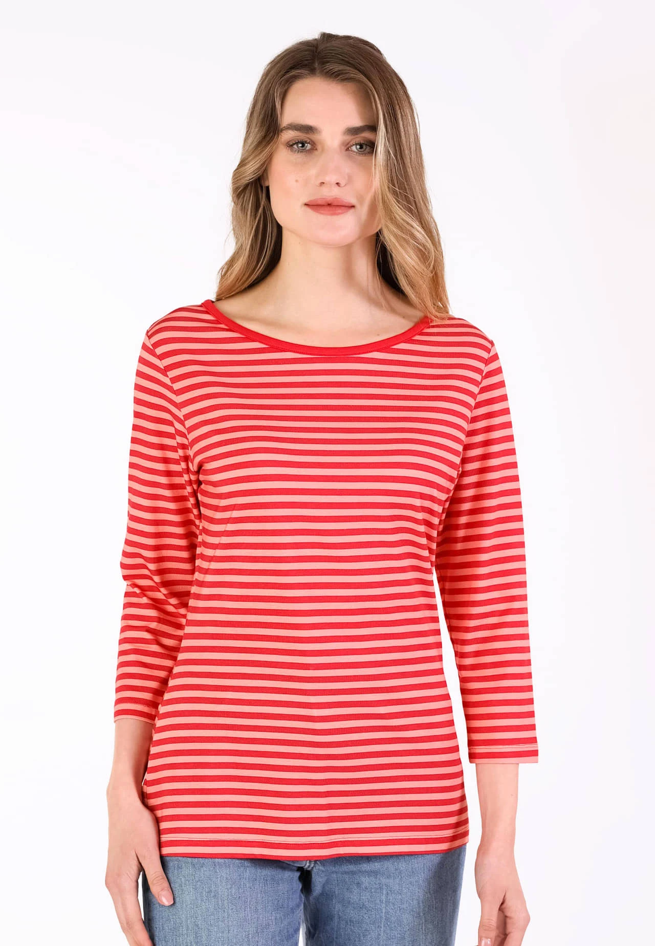 Shirt Ailina Stripe - Poppy