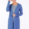 Strickmantel Emma - Royal Blue
