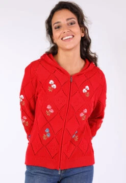 Strickjacke Maliya- Poppy