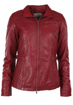 Lederjacke Renea 2 - Wine