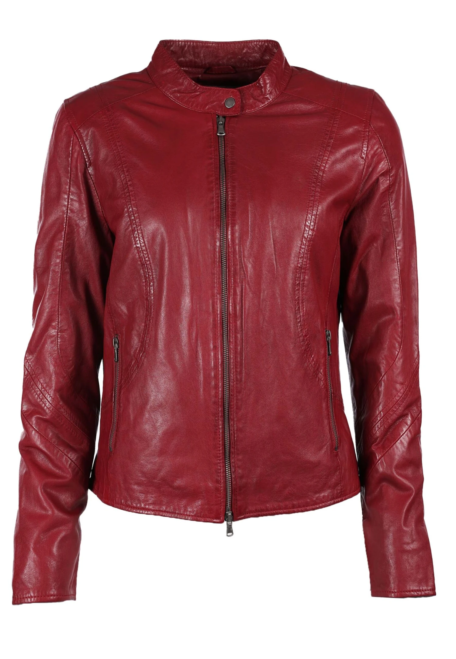 Lederjacke Malie - Wine