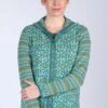 Strickjacke Freya Blossom - Emerald
