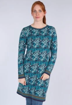 Strickkleid Suri Flowergarden - Navy