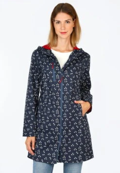 Mantel Venla Birds - Navy