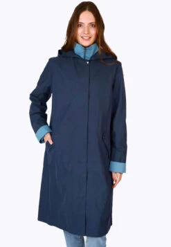 Mantel Riekje - Navy