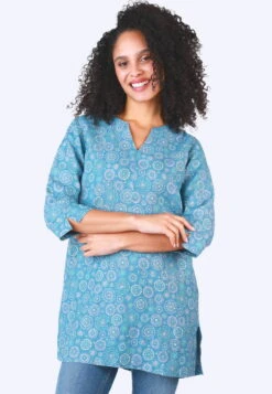 Tunika Tiara Circles - Swedish Blue