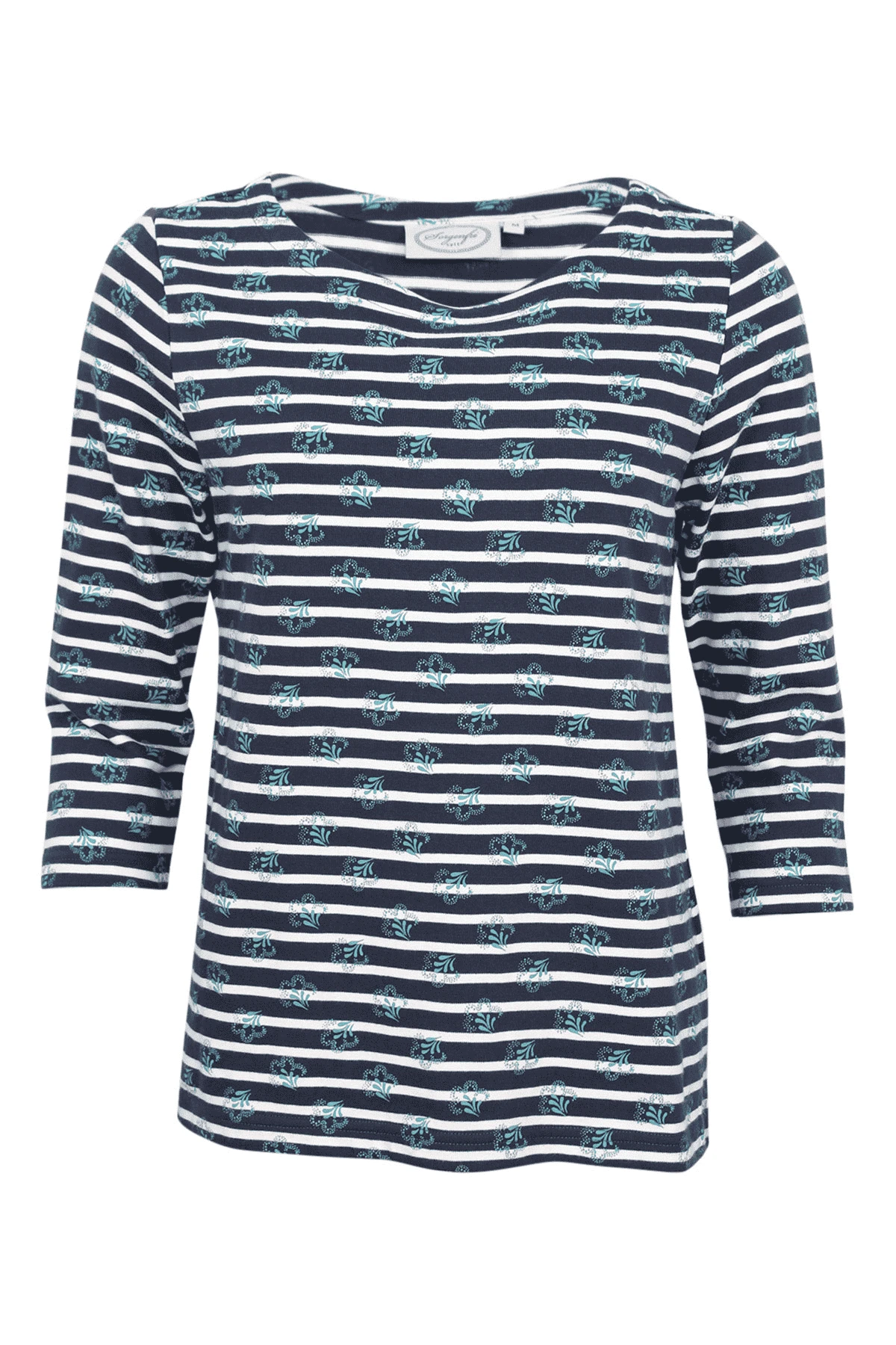 Sweater Holma Print - Navy – Bild 2