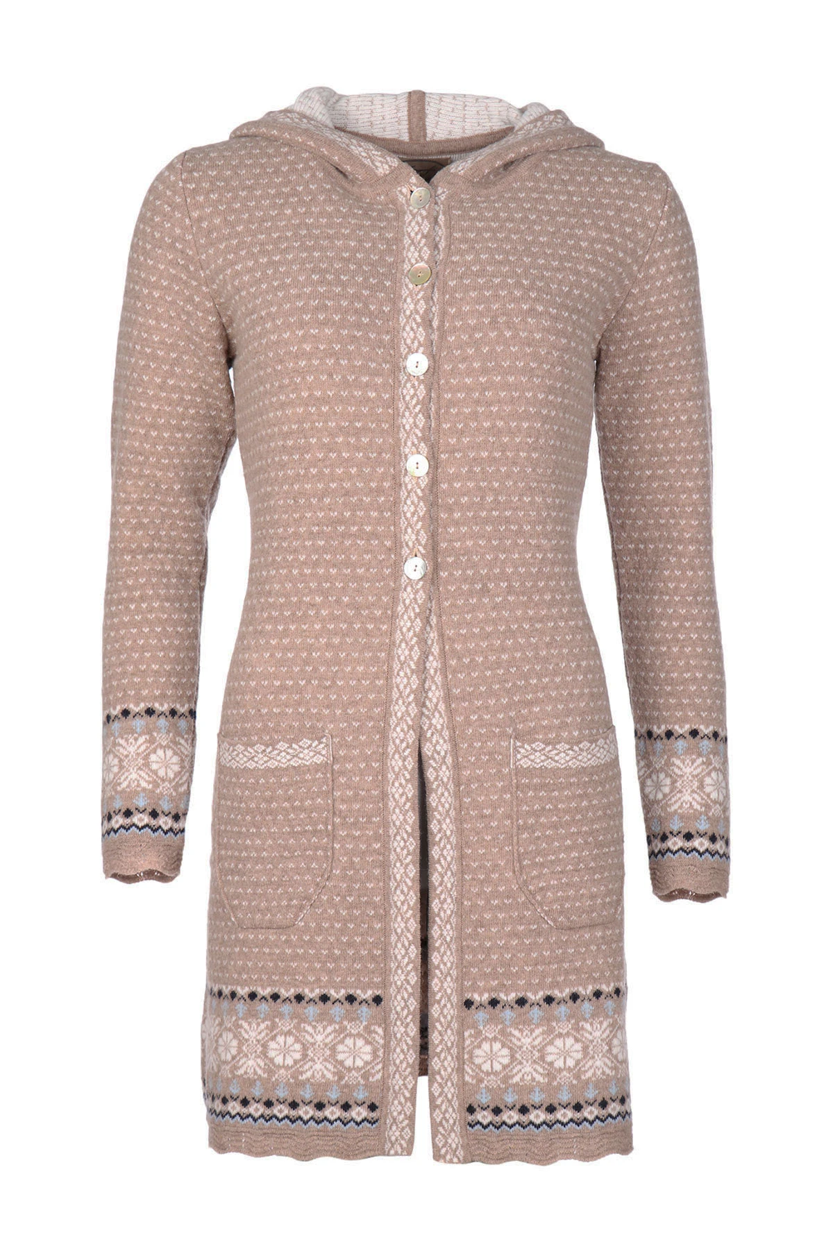 Strickmantel Ann - Camel – Bild 2