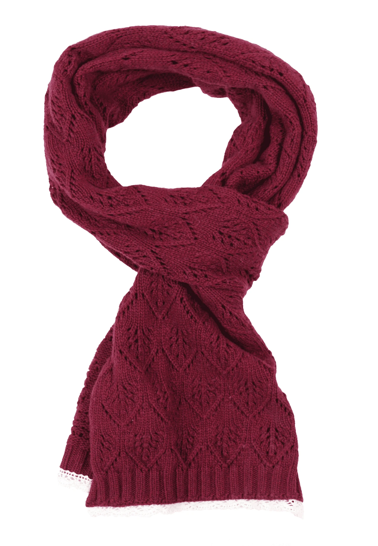 Strickschal Safira - Burgundy – Bild 2