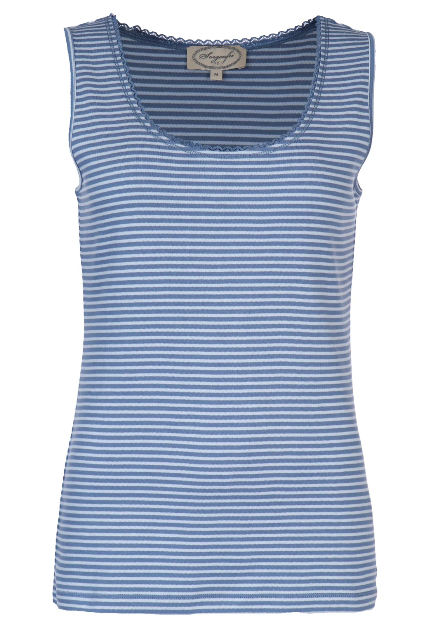 Top Theda Stripe- Fjord – Bild 2
