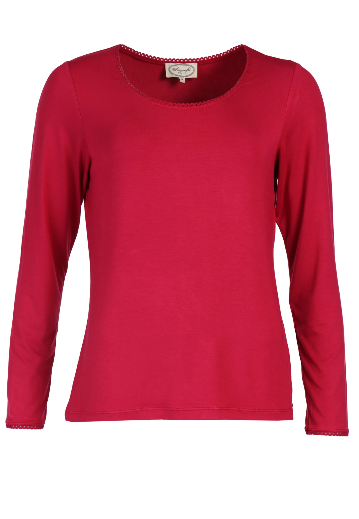 Langarmshirt Philia- Rubin – Bild 2