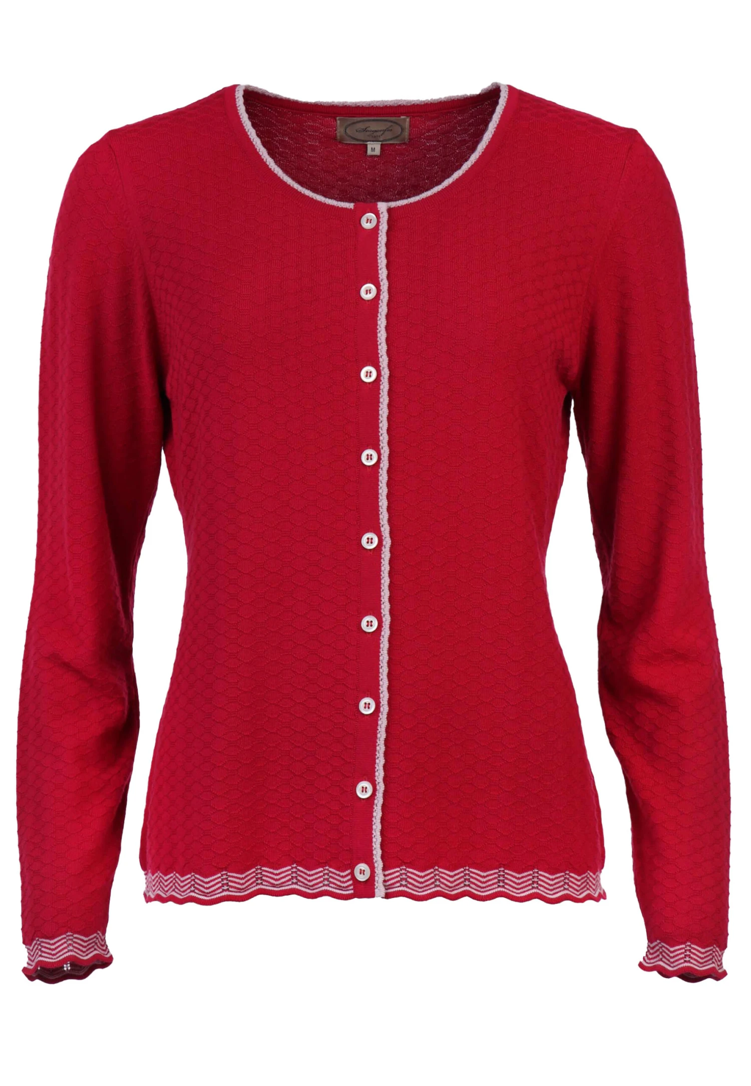 Strickjacke Cleo - Rubin – Bild 2