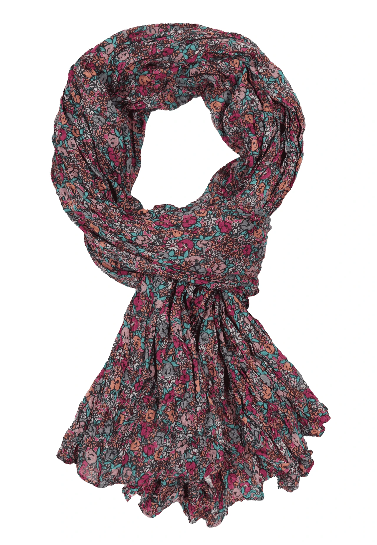 Tuch Fleur- Pink – Bild 2