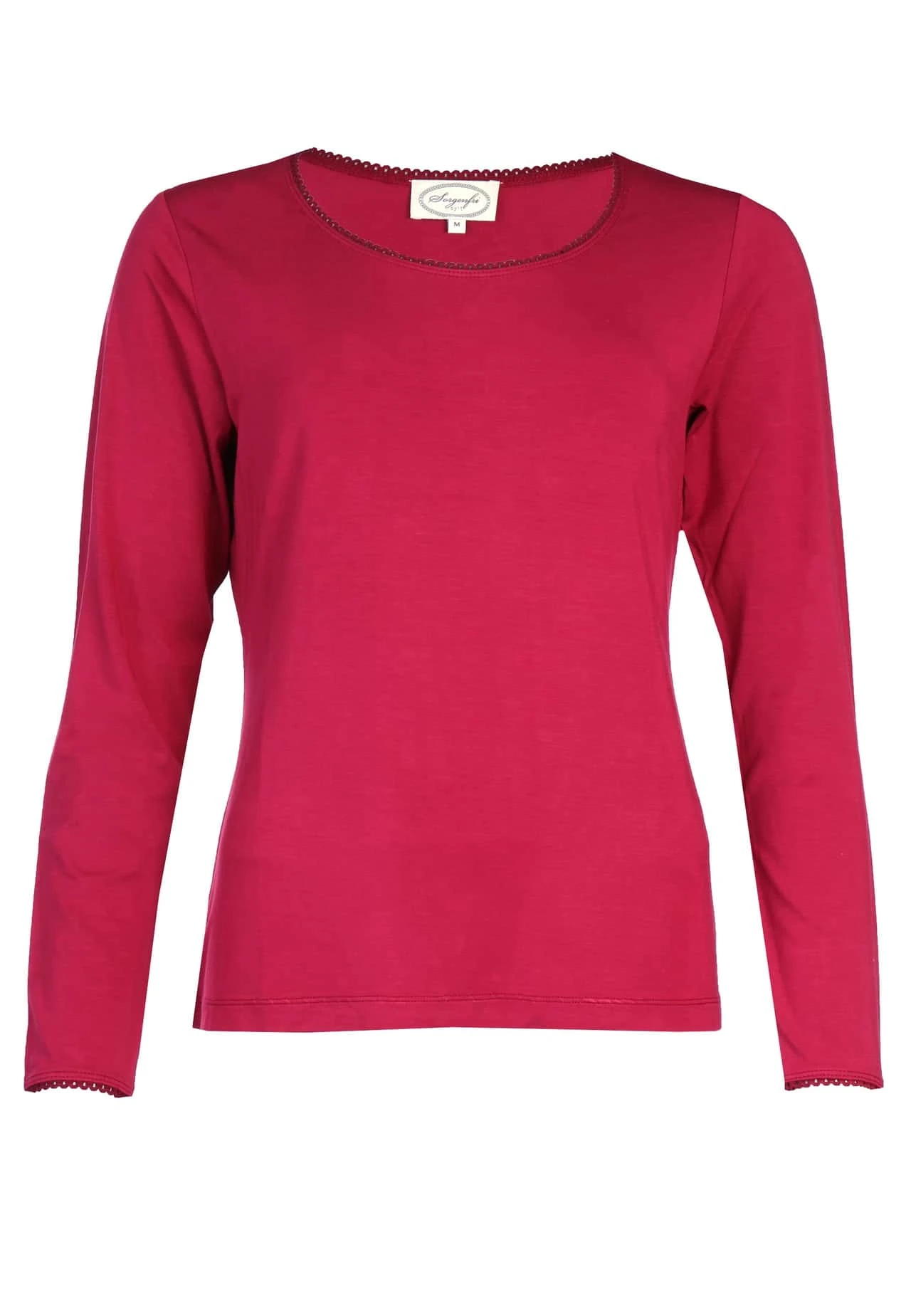 Langarmshirt Philia- Wine – Bild 2