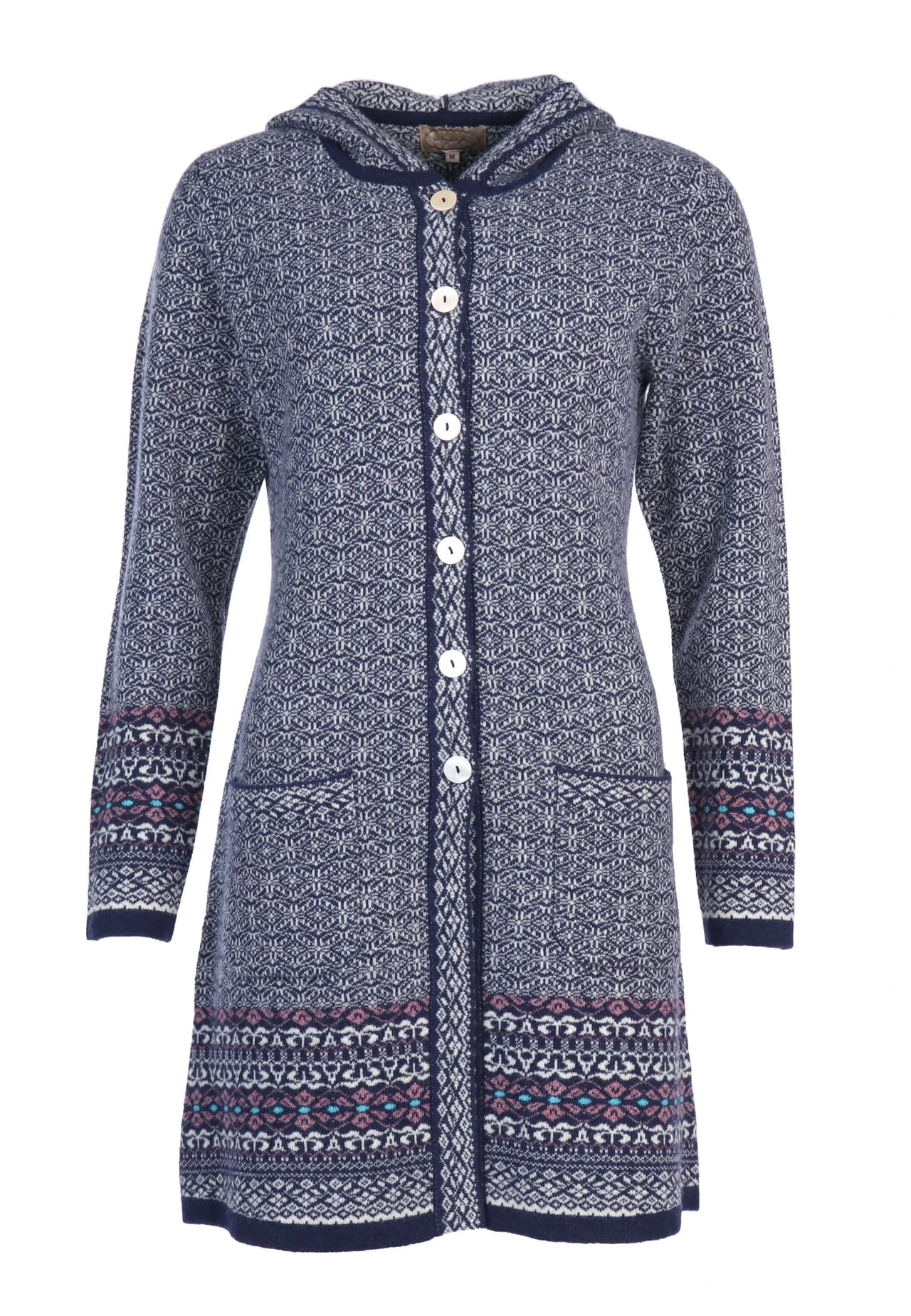 Strickmantel Ann - Navy – Bild 2