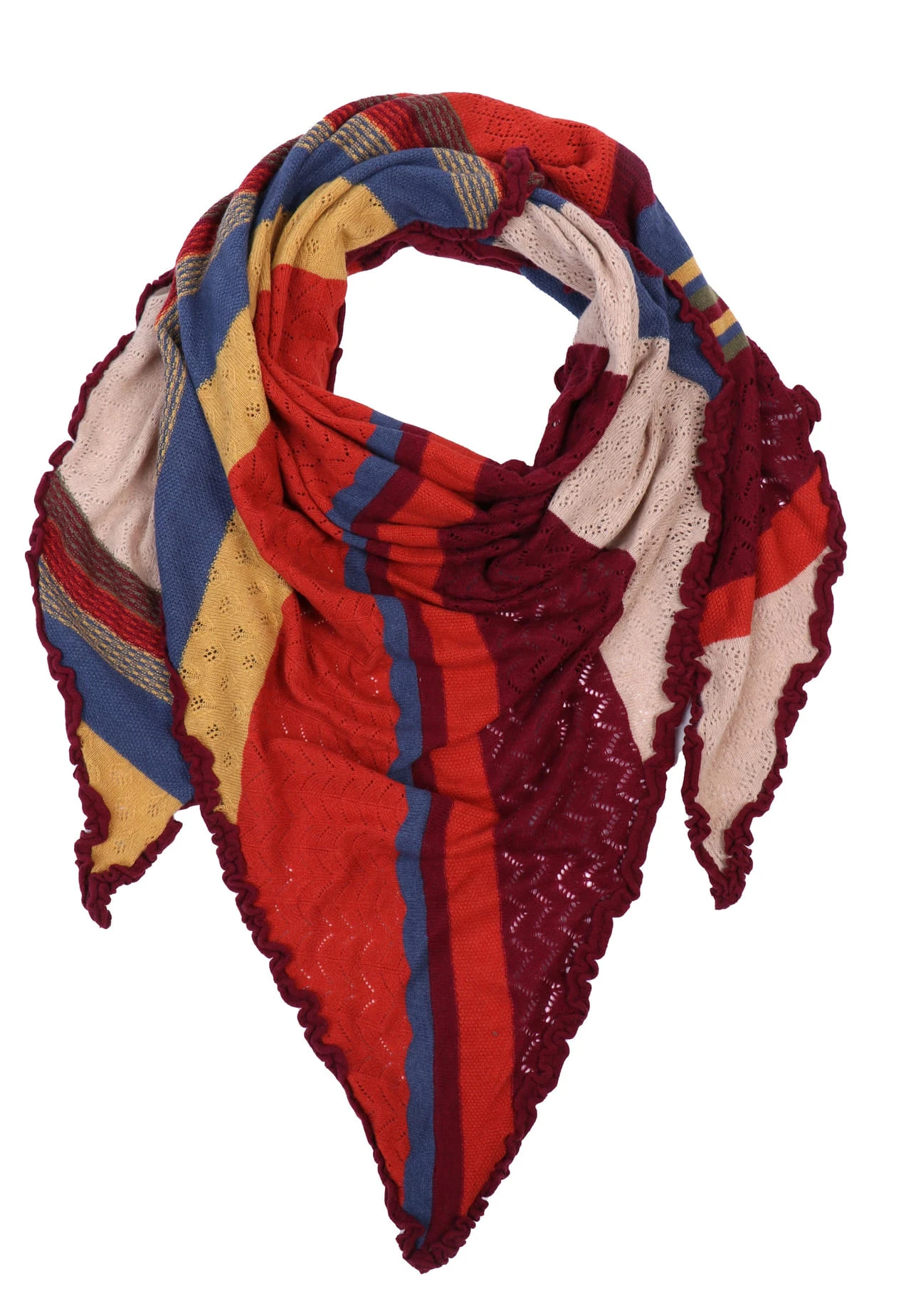 Dreieckstuch Ingar - Wine – Bild 2