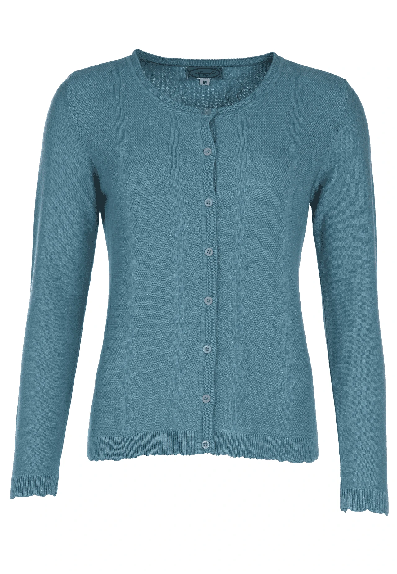 Strickjacke Renita - Mosaic Blue – Bild 2