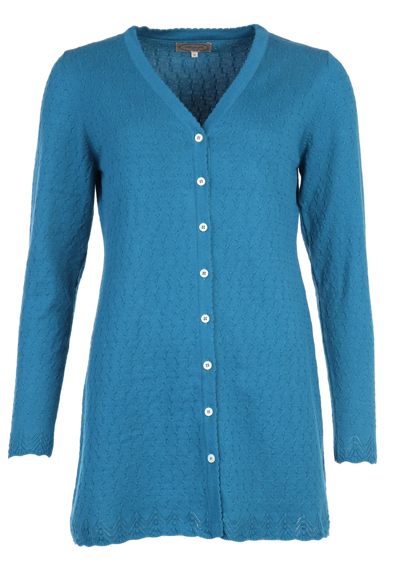 Strickjacke Angela - Deep Ocean – Bild 2