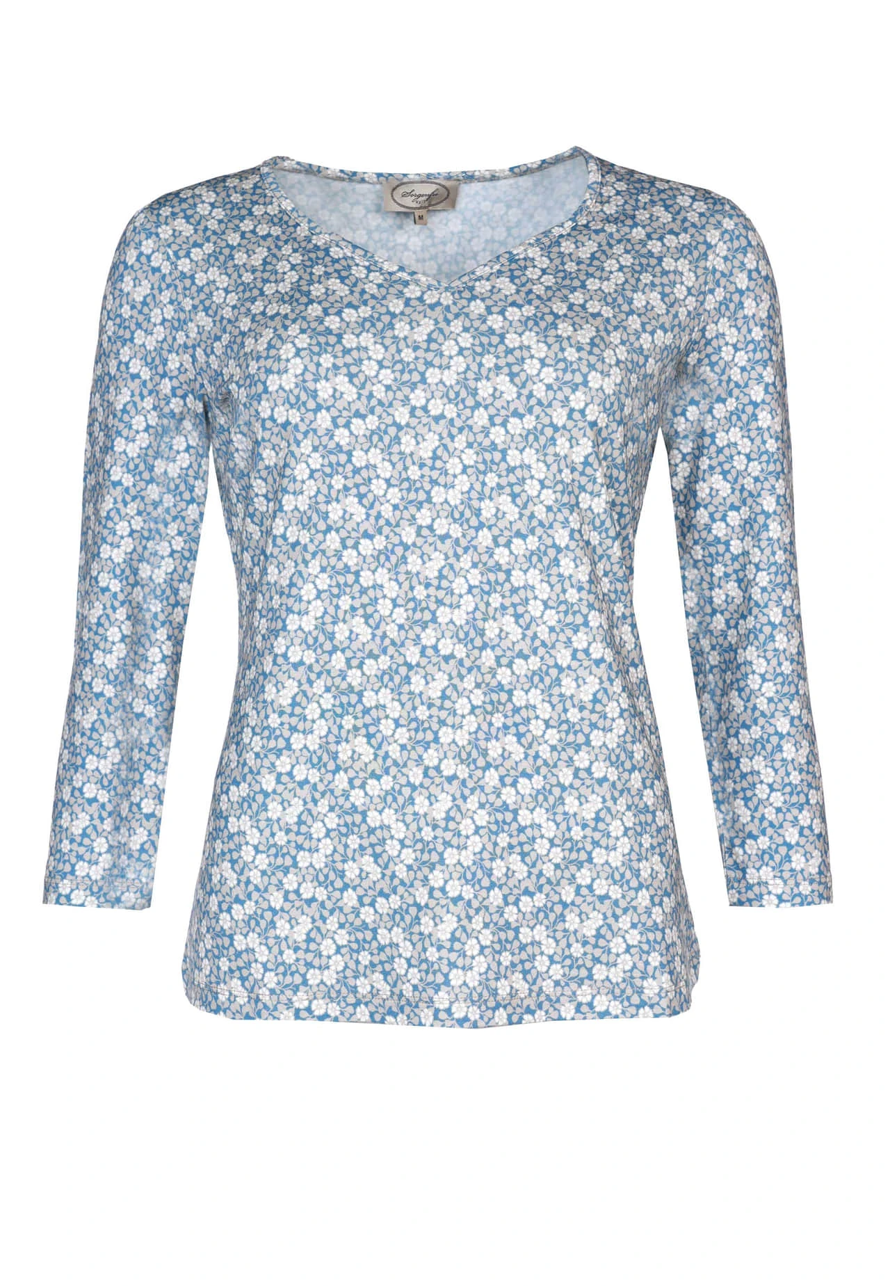 Shirt Polinchen Millefleurs - Swedish Blue – Bild 2