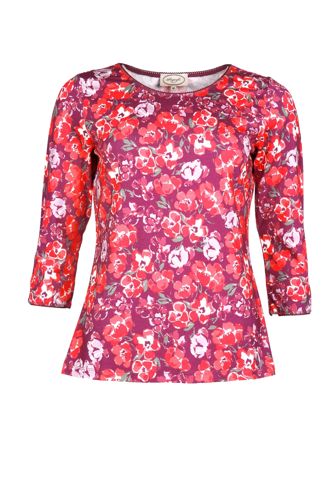 Shirt Mabel Flower Field - Orchid – Bild 2