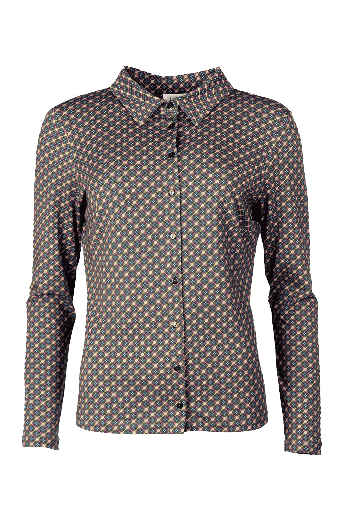 Bluse Cylia Check - Thyme – Bild 2