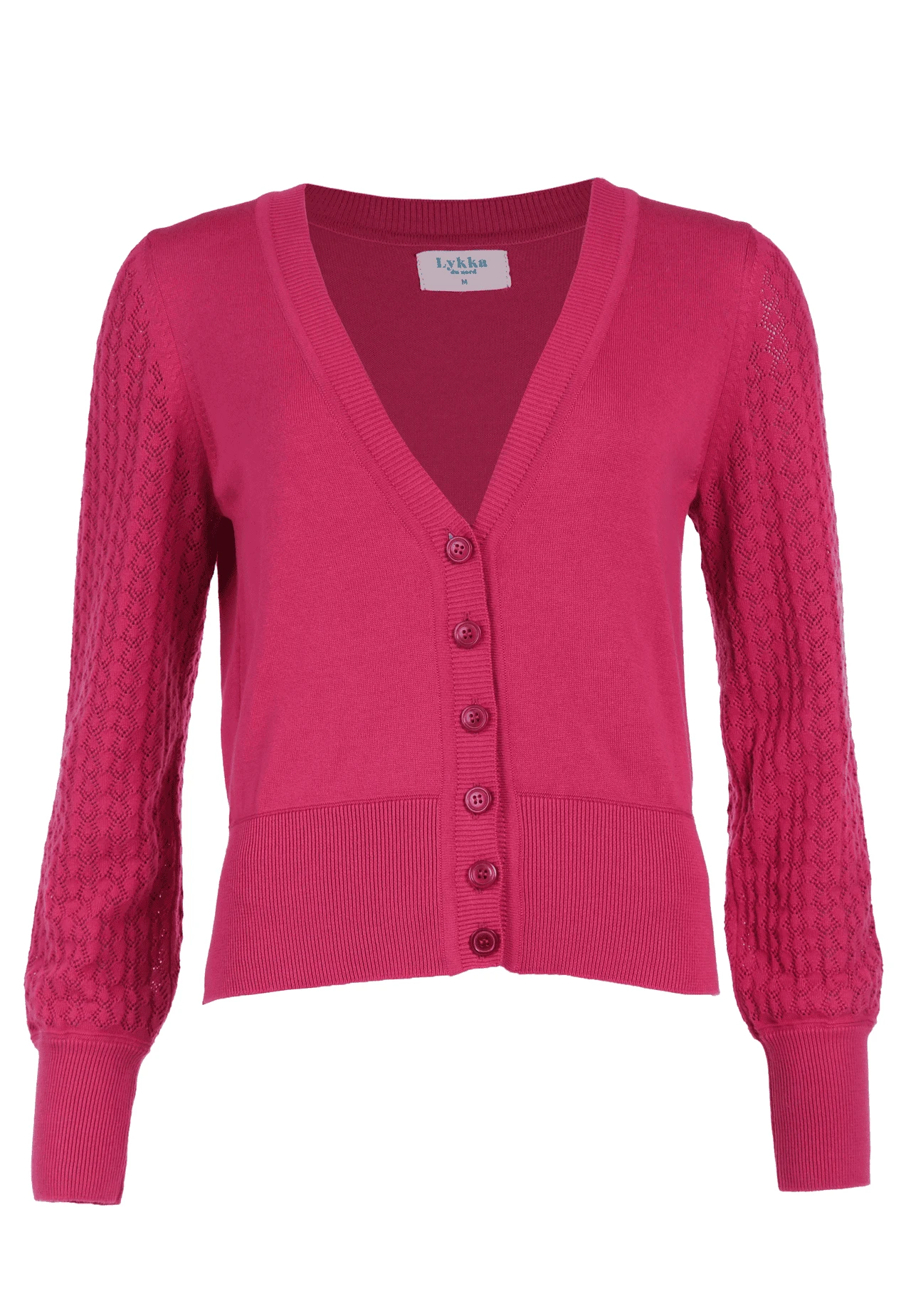 Strickjacke Bella - Magenta – Bild 2