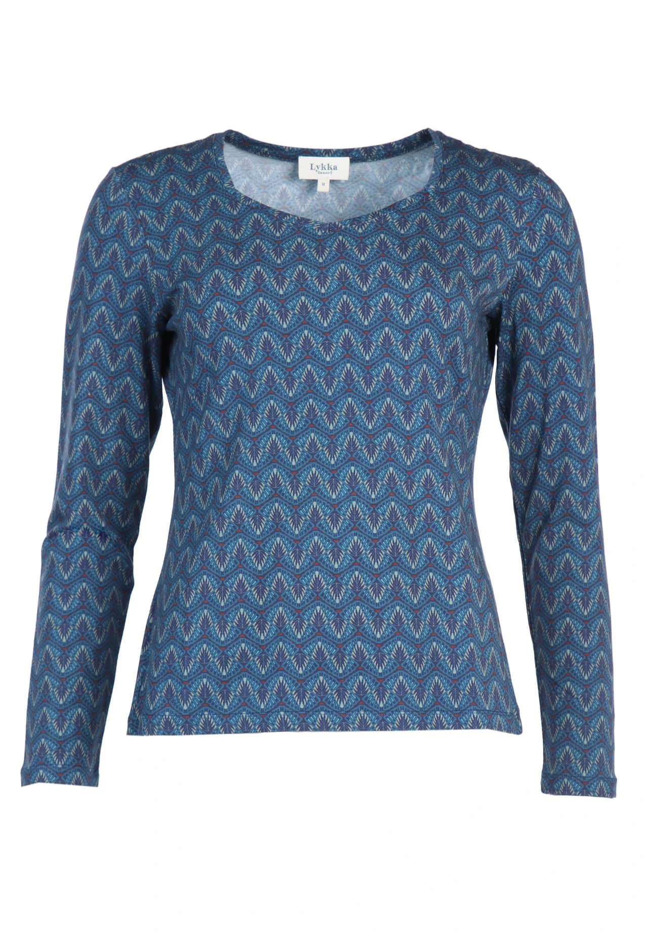 Langarmshirt Inessi Feather - Navy – Bild 2