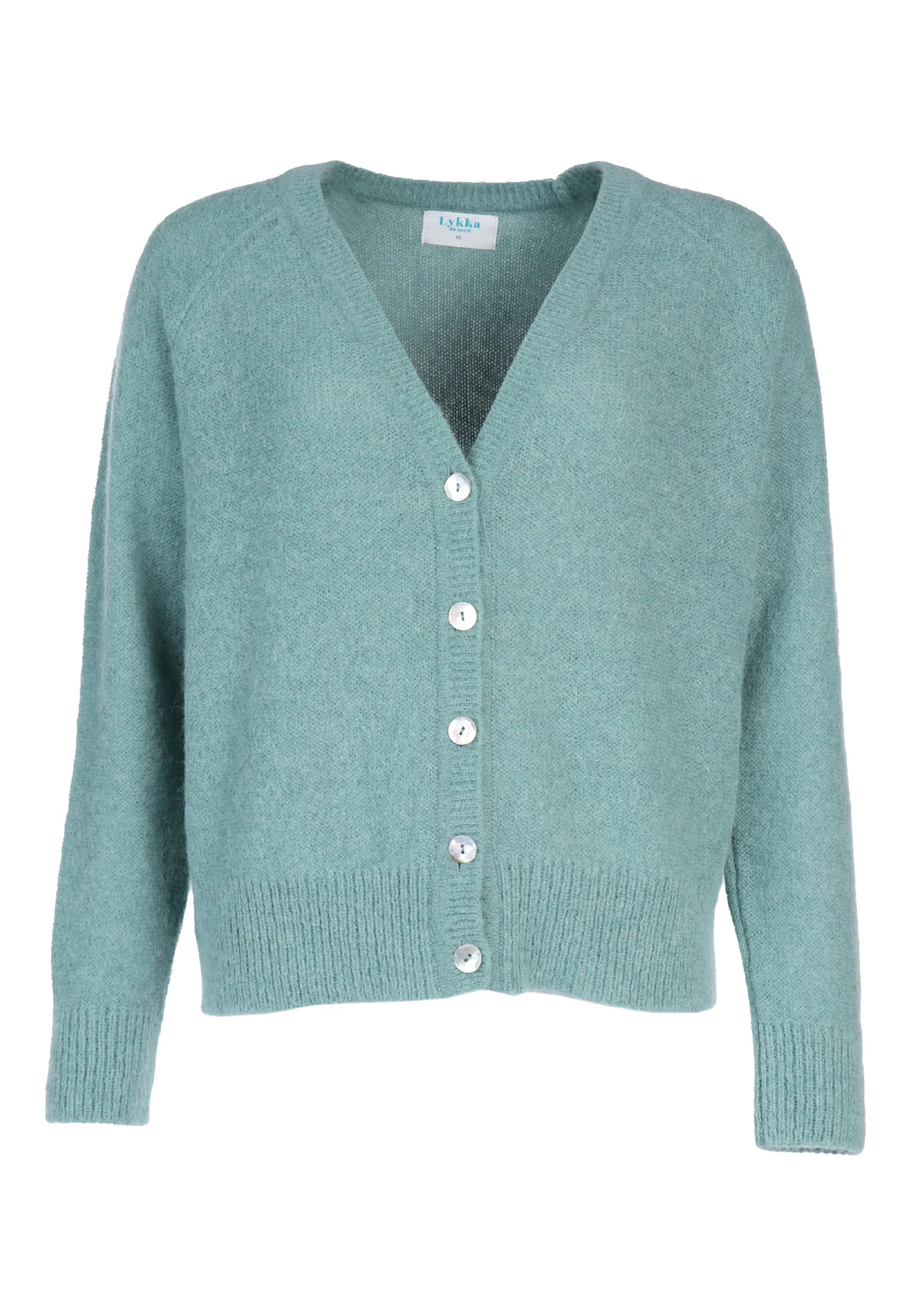 Strickjacke Vija - Cool Moss – Bild 2