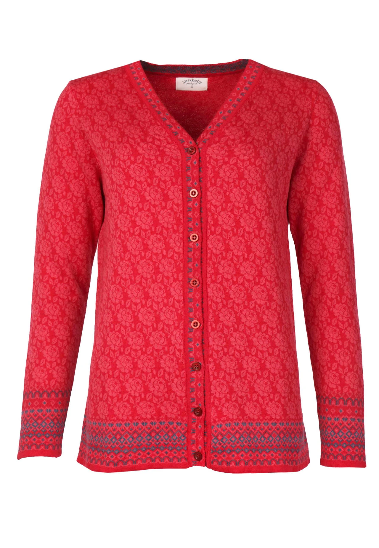 Strickjacke Christi Rose - Rubin – Bild 2