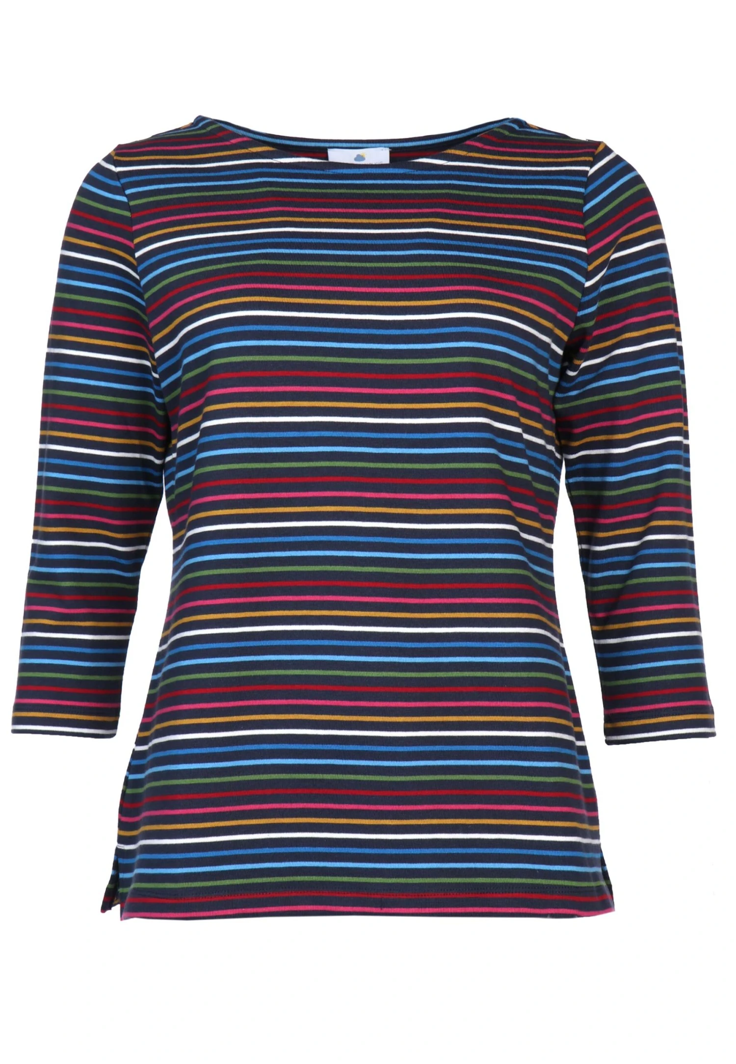 Sweater Holma Colourful Stripe - Navy – Bild 2