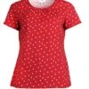 T-Shirt Camille Dot - Poppy