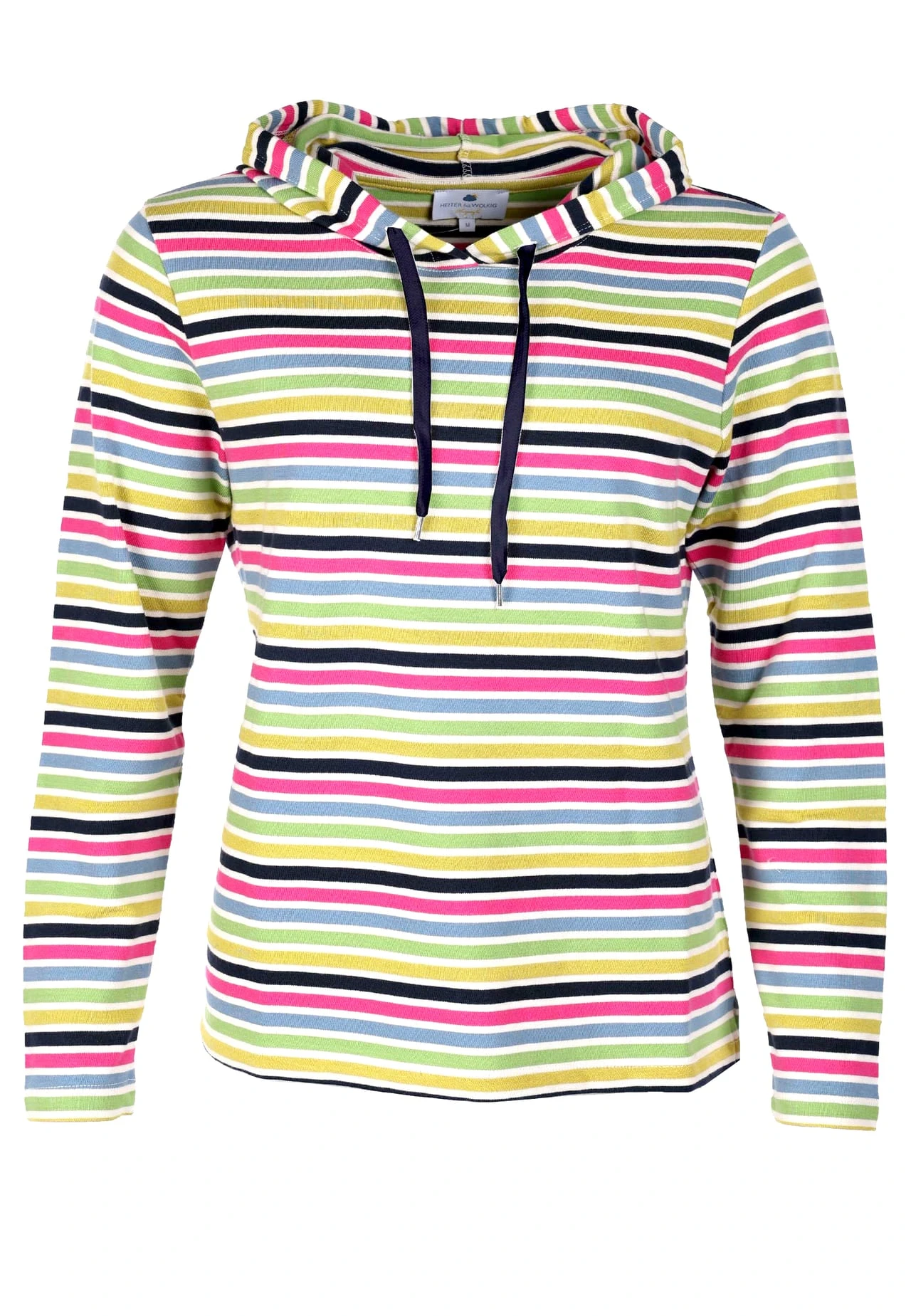 Hoodie Hilja Rainbow Stripe- Ivory – Bild 2
