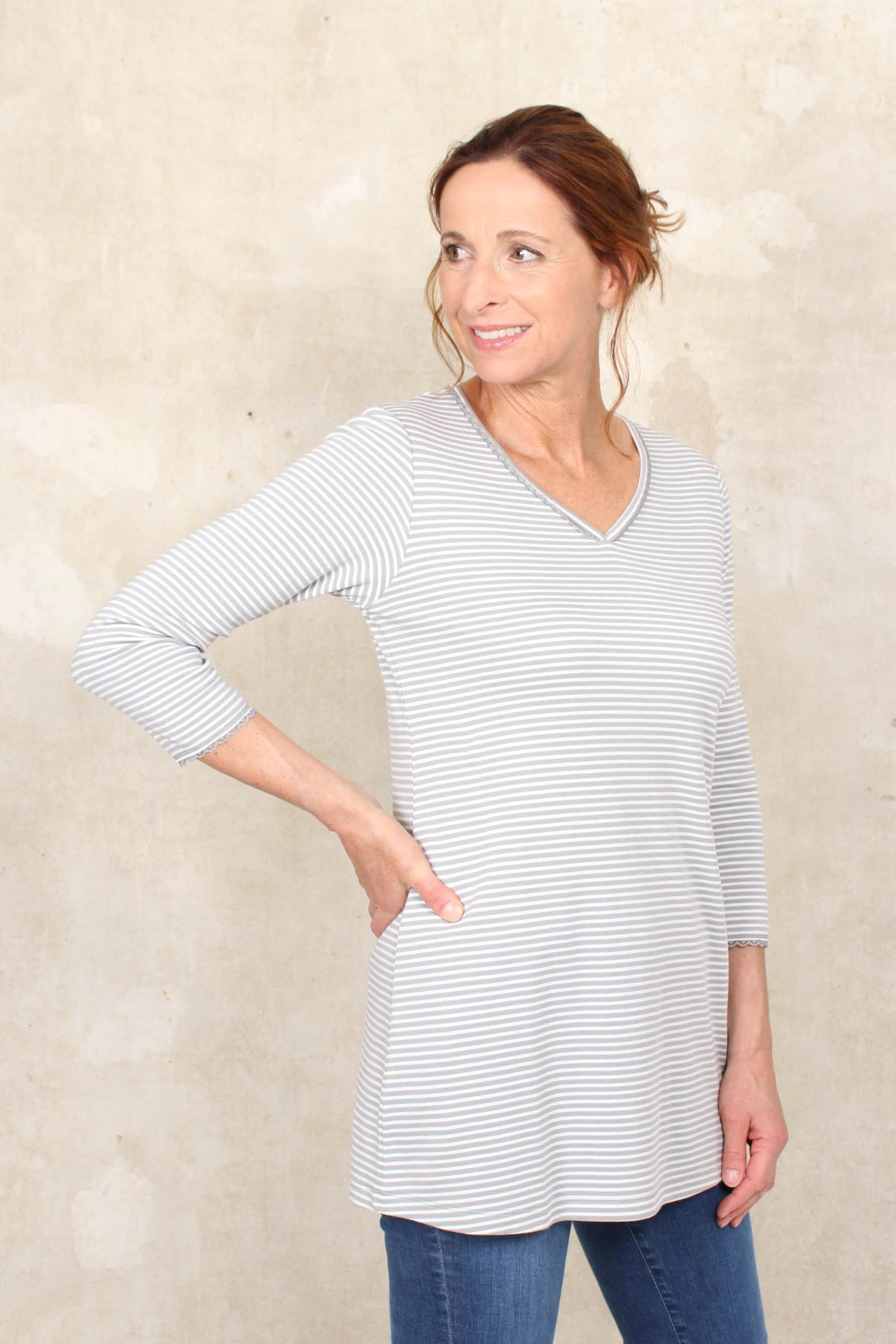 Tunika Mella - Dust Grey – Bild 3