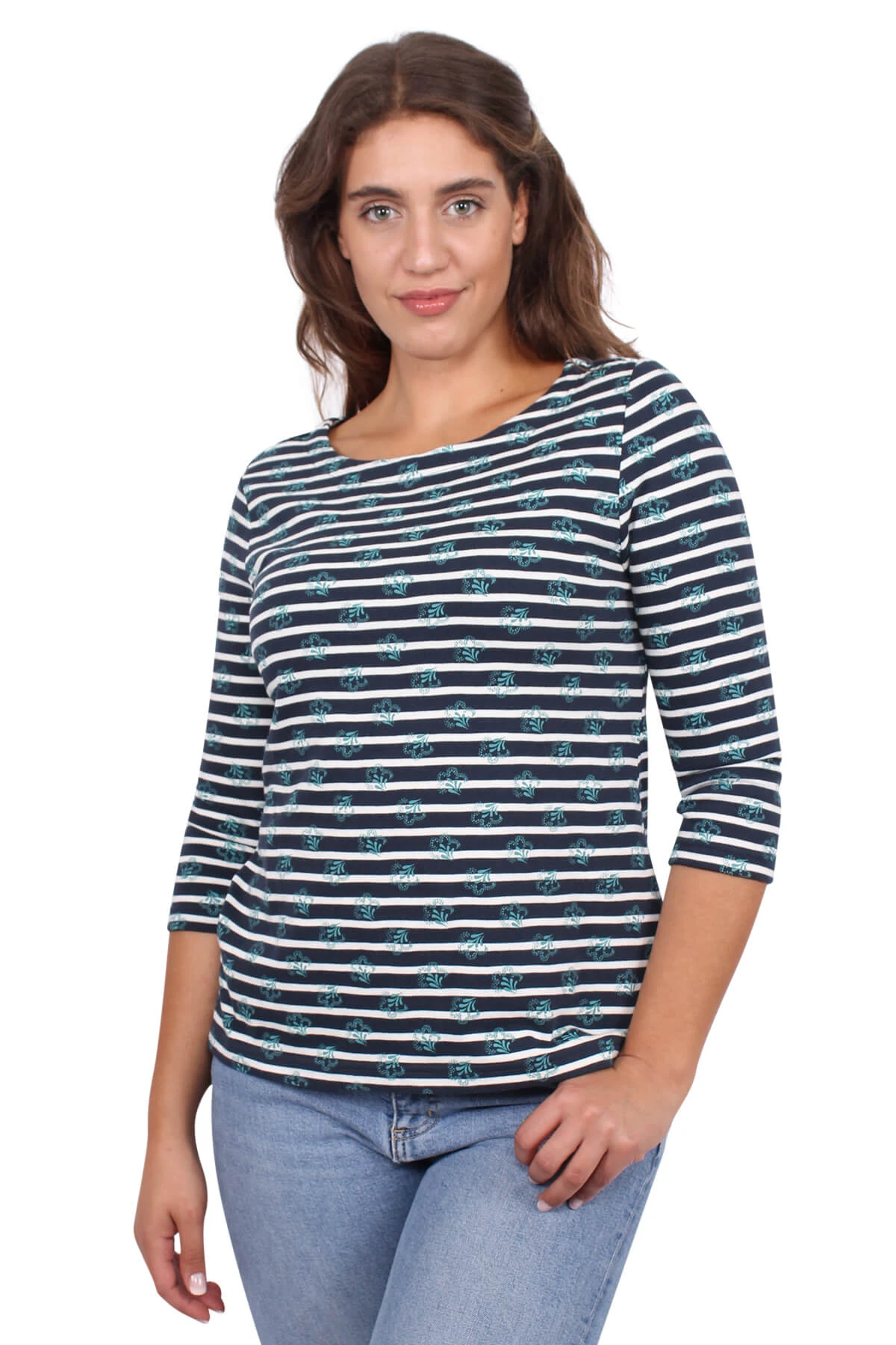 Sweater Holma Print - Navy – Bild 3