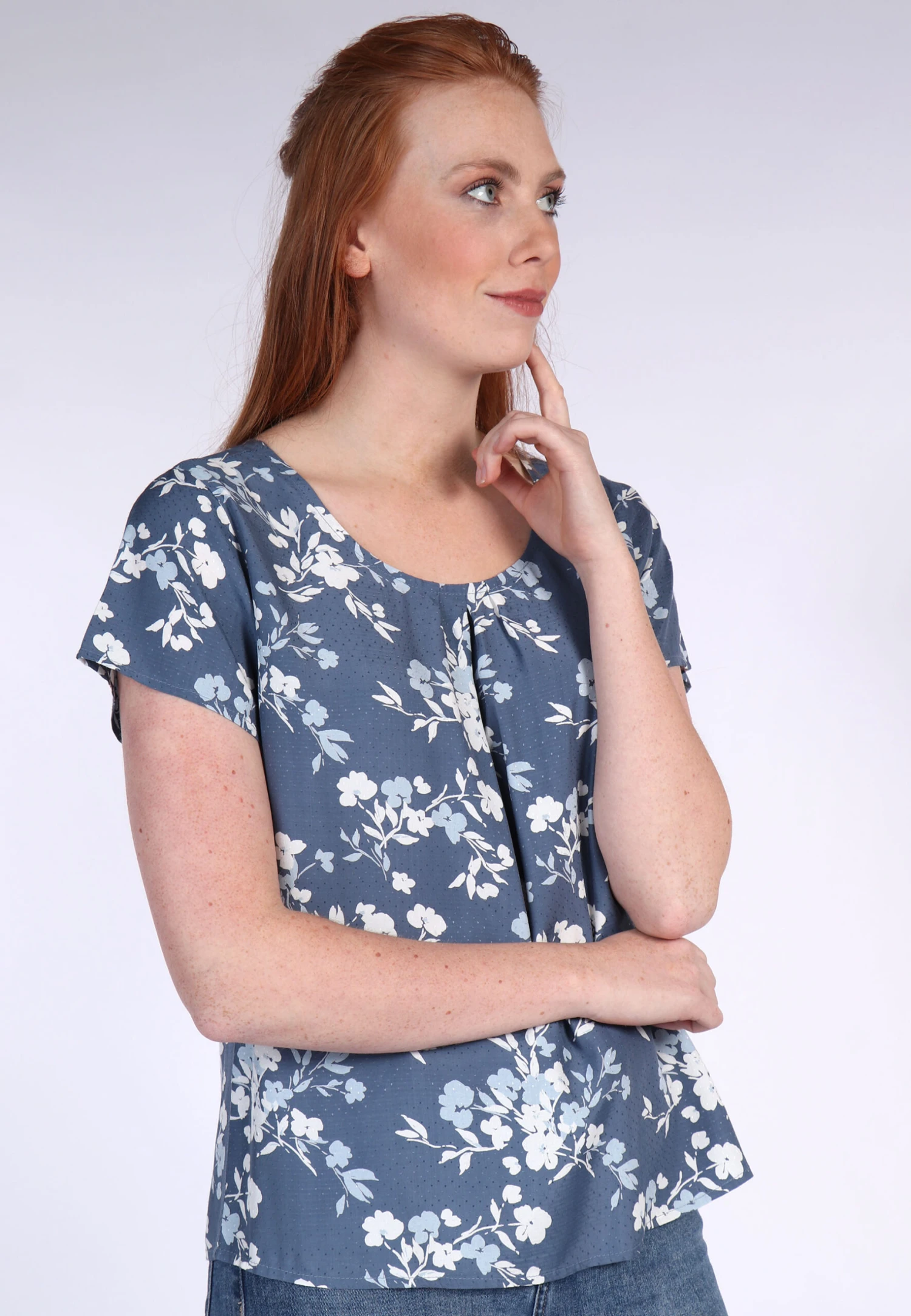 Bluse Sinje- Fjord – Bild 3