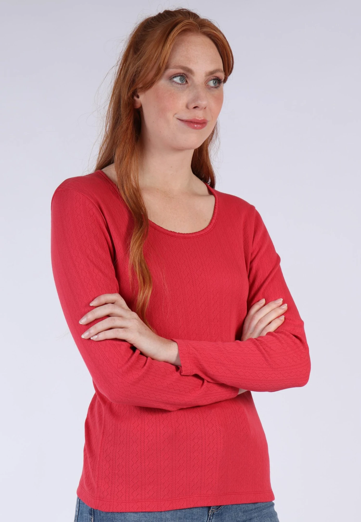 Langarmshirt Malin- Cardinal – Bild 3