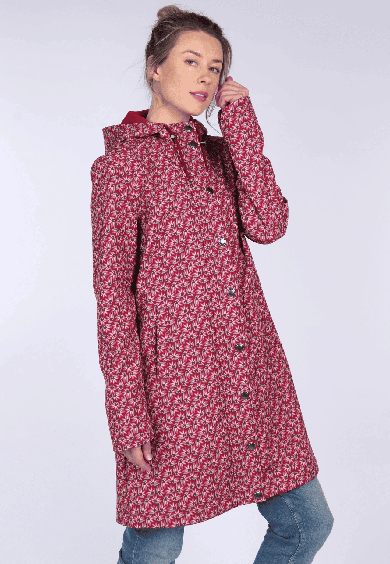 Mantel Lisanne - Wine – Bild 3