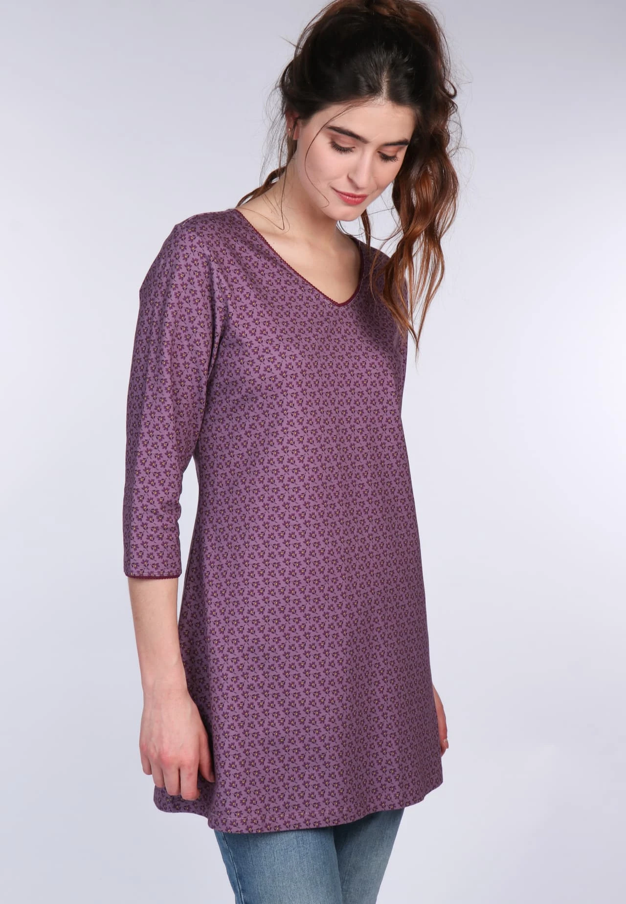 Tunika Dunja - Lavender – Bild 3