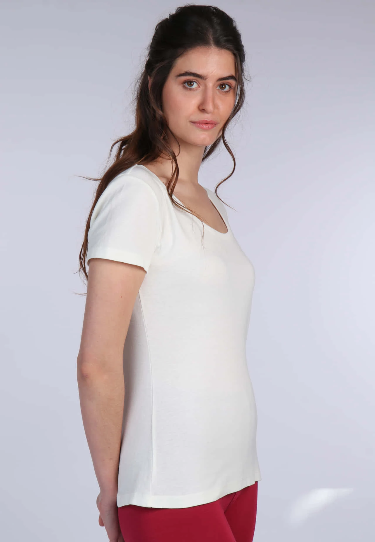 T-Shirt Sunna - Ivory – Bild 3