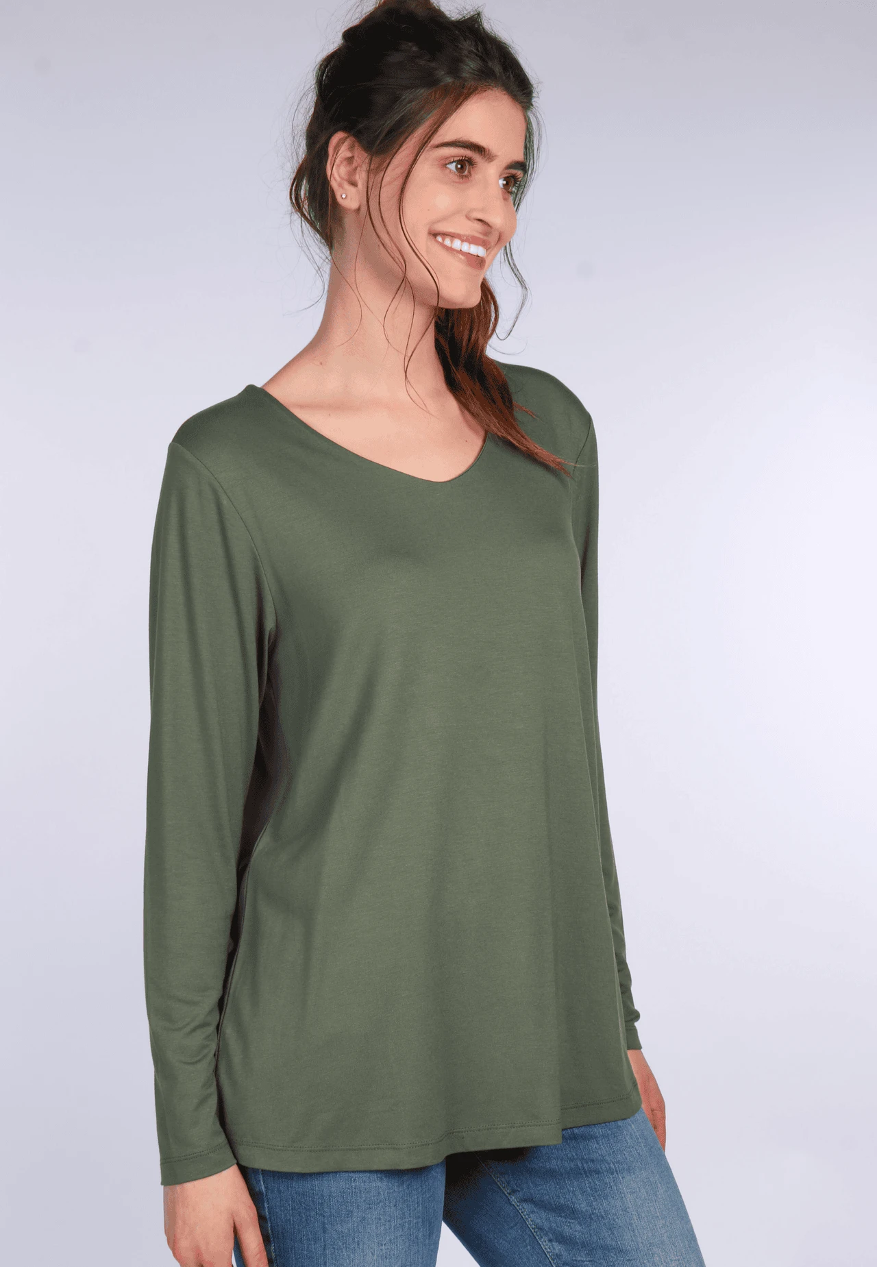 Langarmshirt Adisa - Thyme – Bild 3