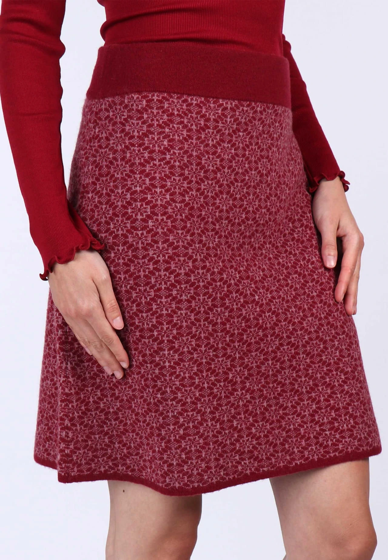 Strickrock Mina - Wine – Bild 3