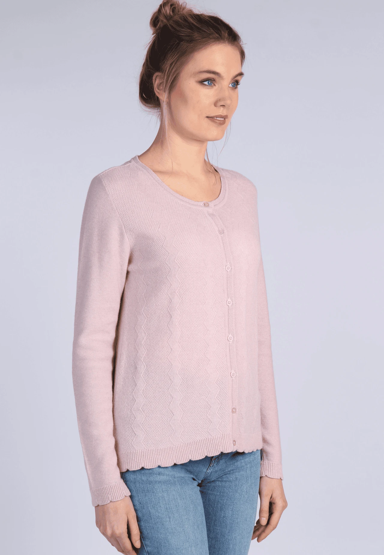 Strickjacke Renita - Rose – Bild 3