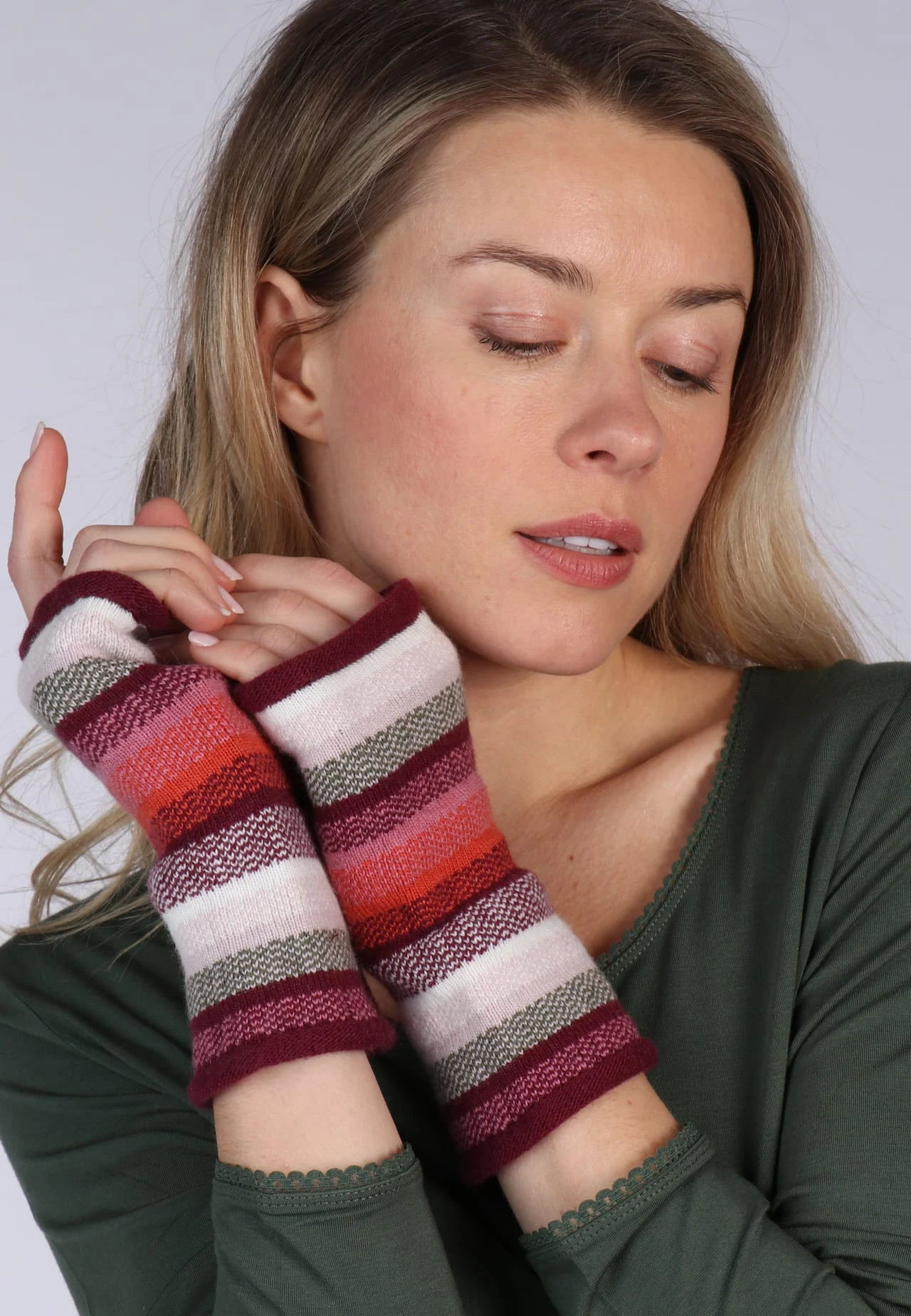 Handstulpe Alice Multi - Wine – Bild 3