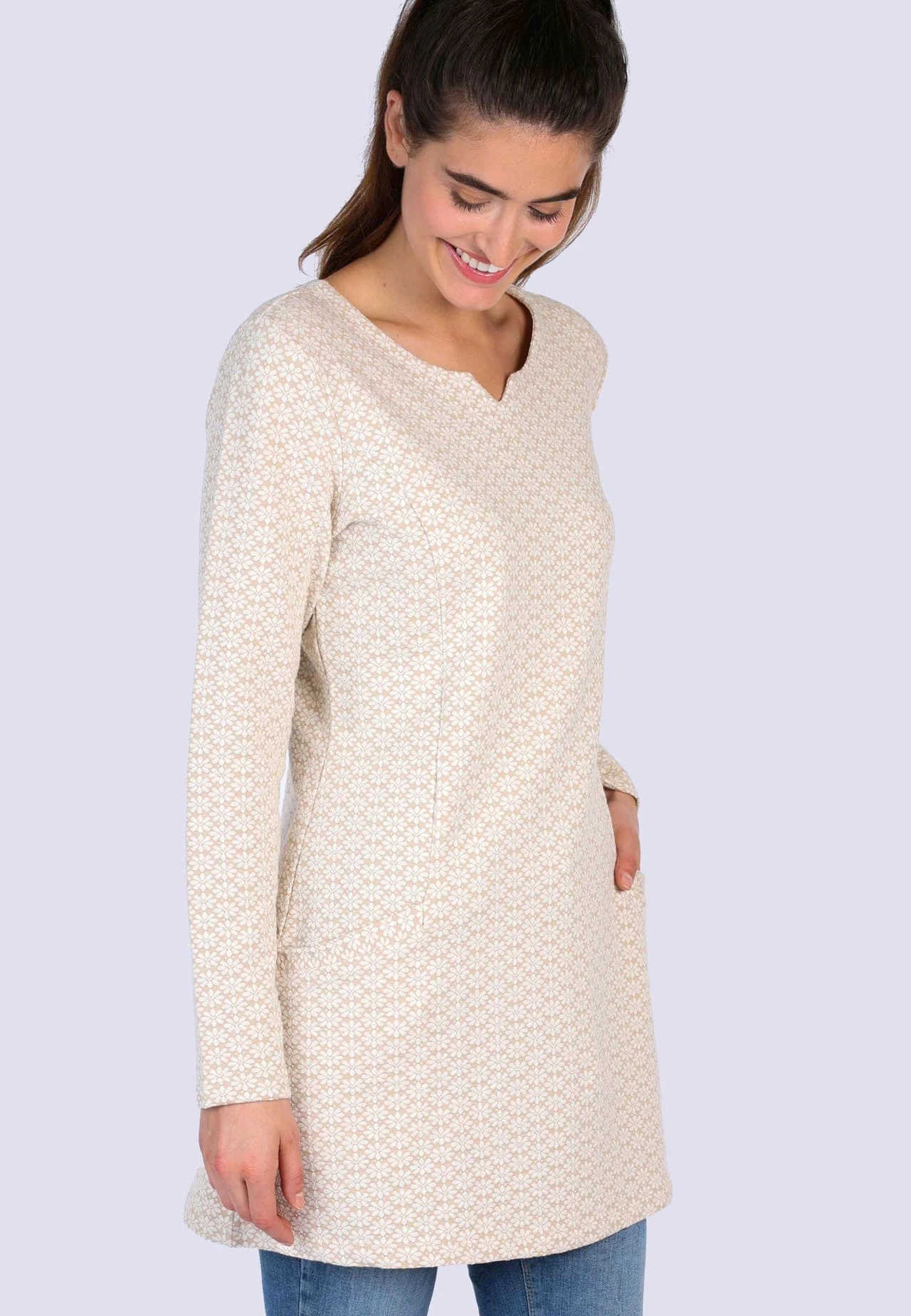 Tunika Menny - Sand – Bild 3