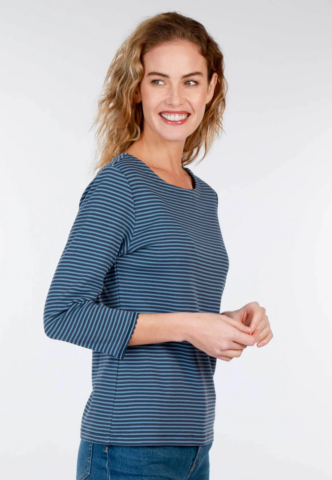Shirt Bea- Navy – Bild 3