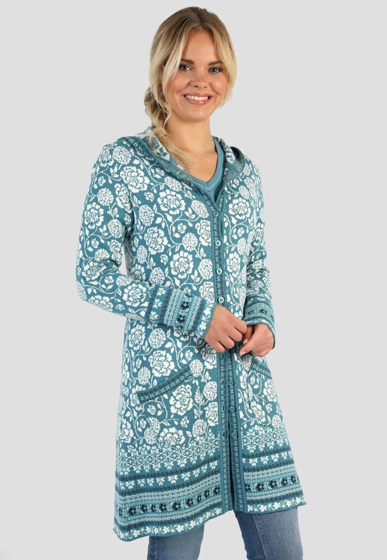 Strickmantel Glory- Peace – Bild 3