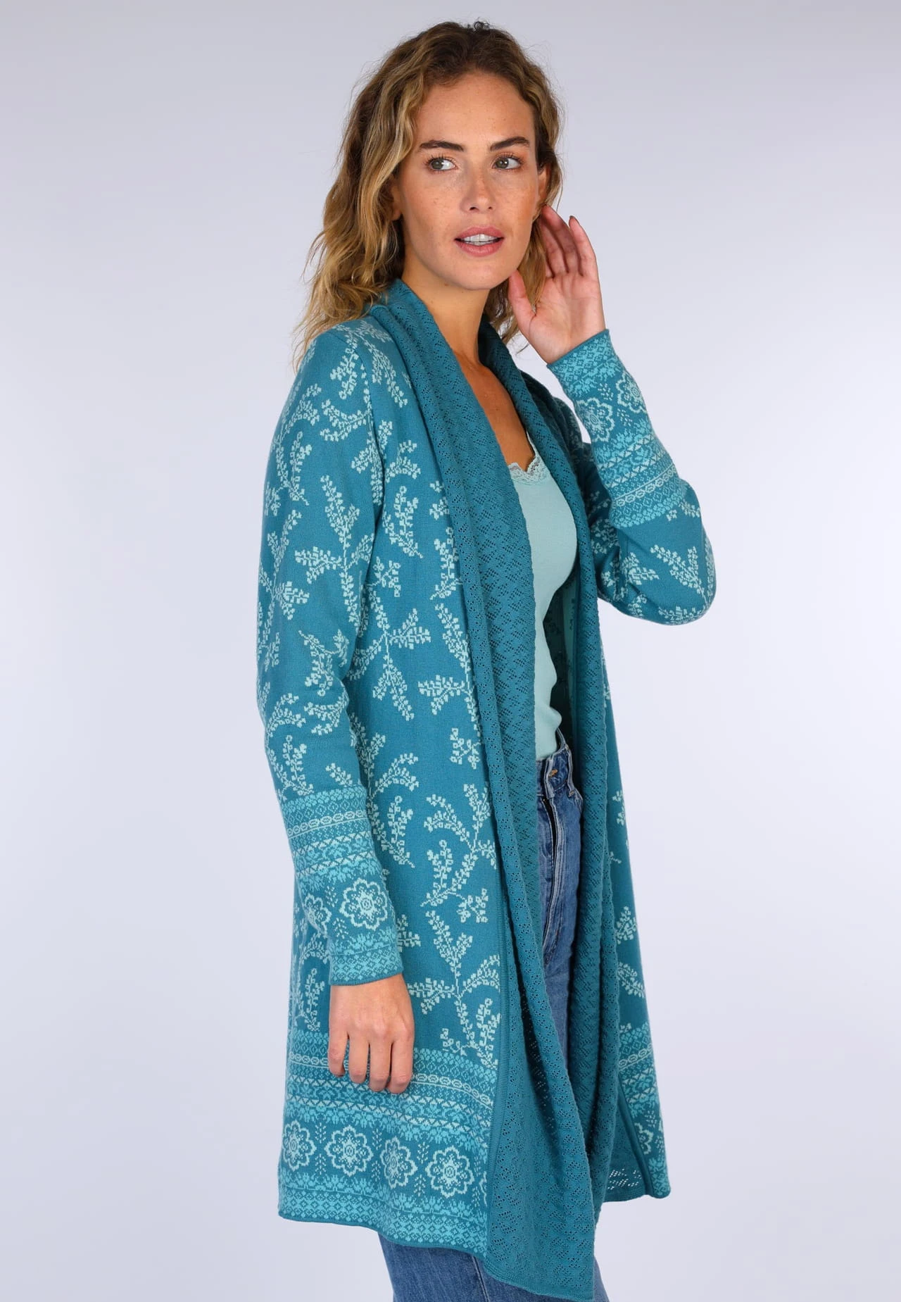 Strickjacke Fredoline - Peace – Bild 3