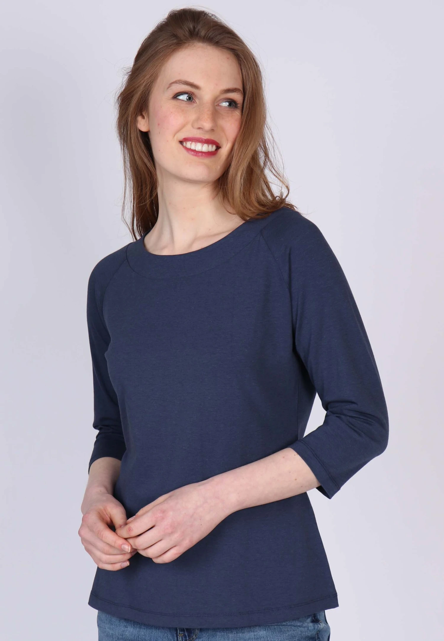 Shirt Zoa - Navy – Bild 3
