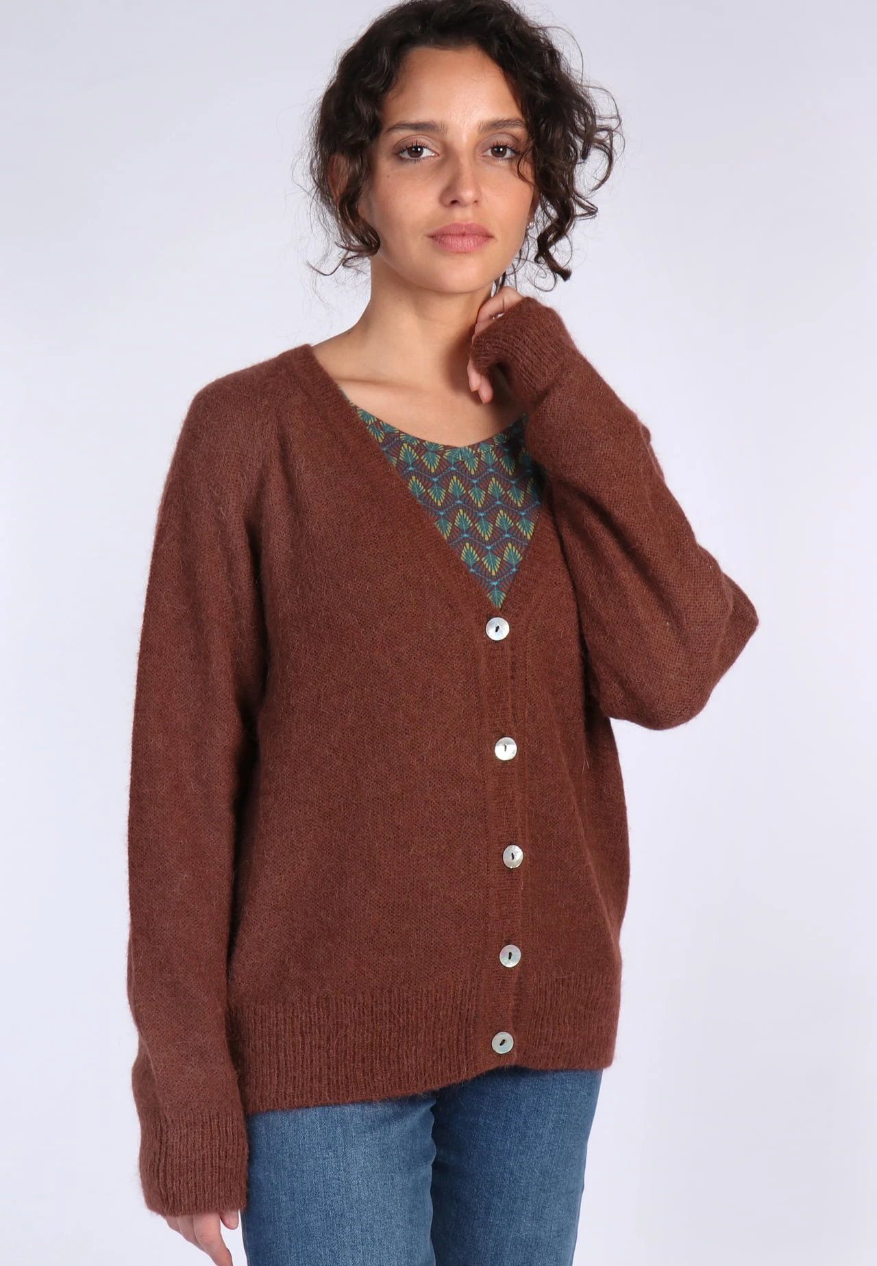 Strickjacke Vija - Henna – Bild 3