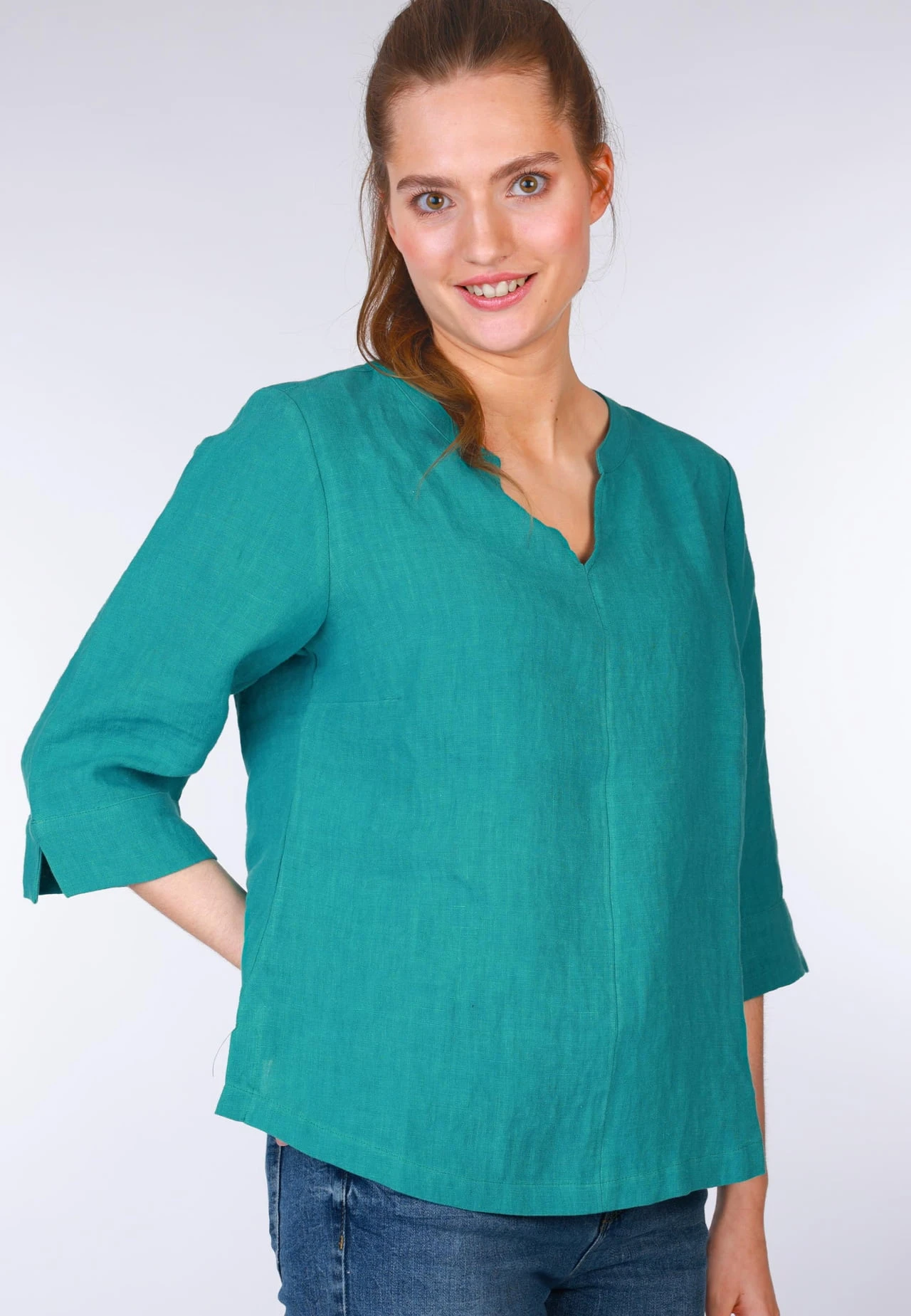 Bluse Emina - Mermaid – Bild 3